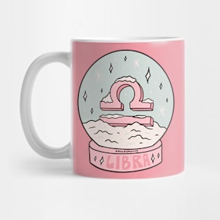 Libra Snow Globe Mug